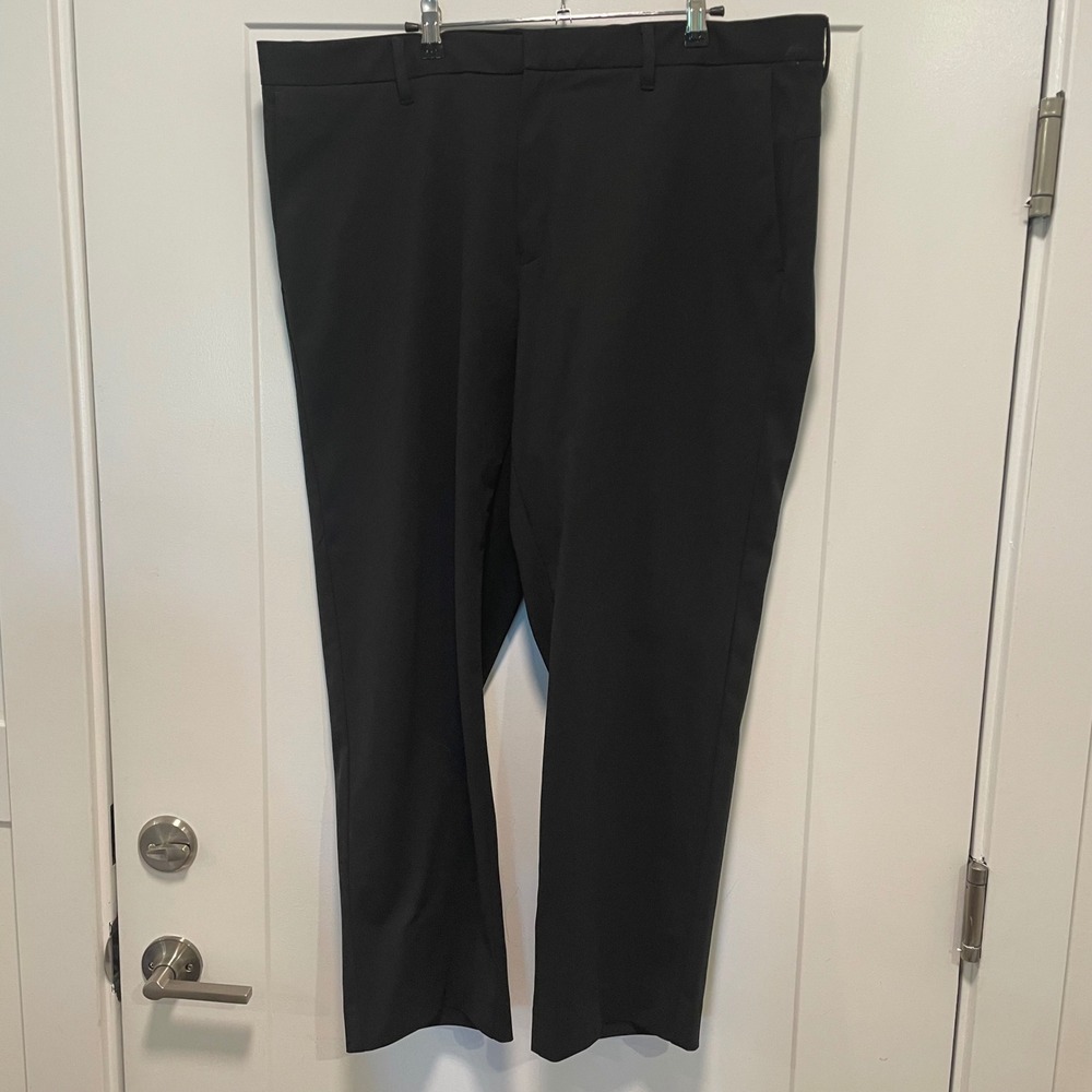 Ministry of Supply Kinetic Pants Mens 40x32 Black Primeflex Stretch Trousers